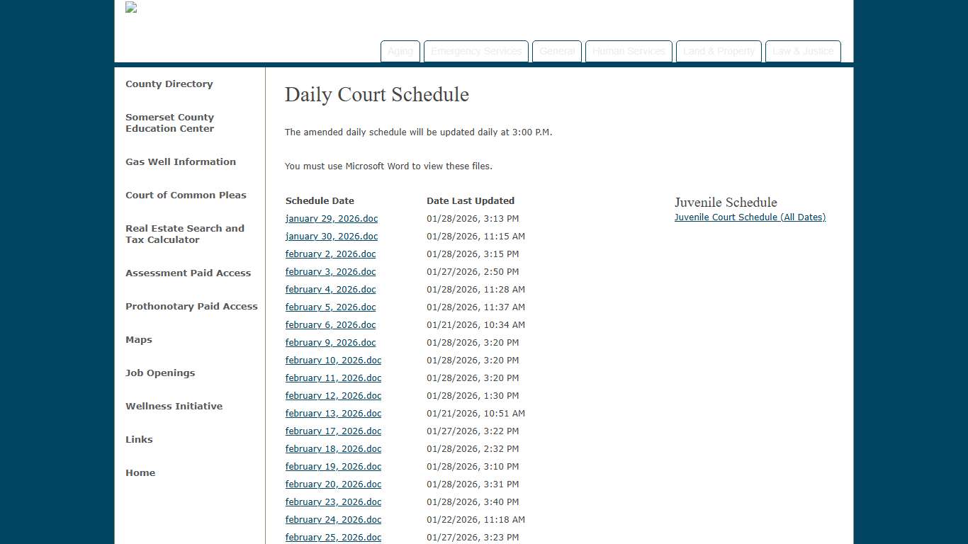 Somerset County Government - Somerset, PA